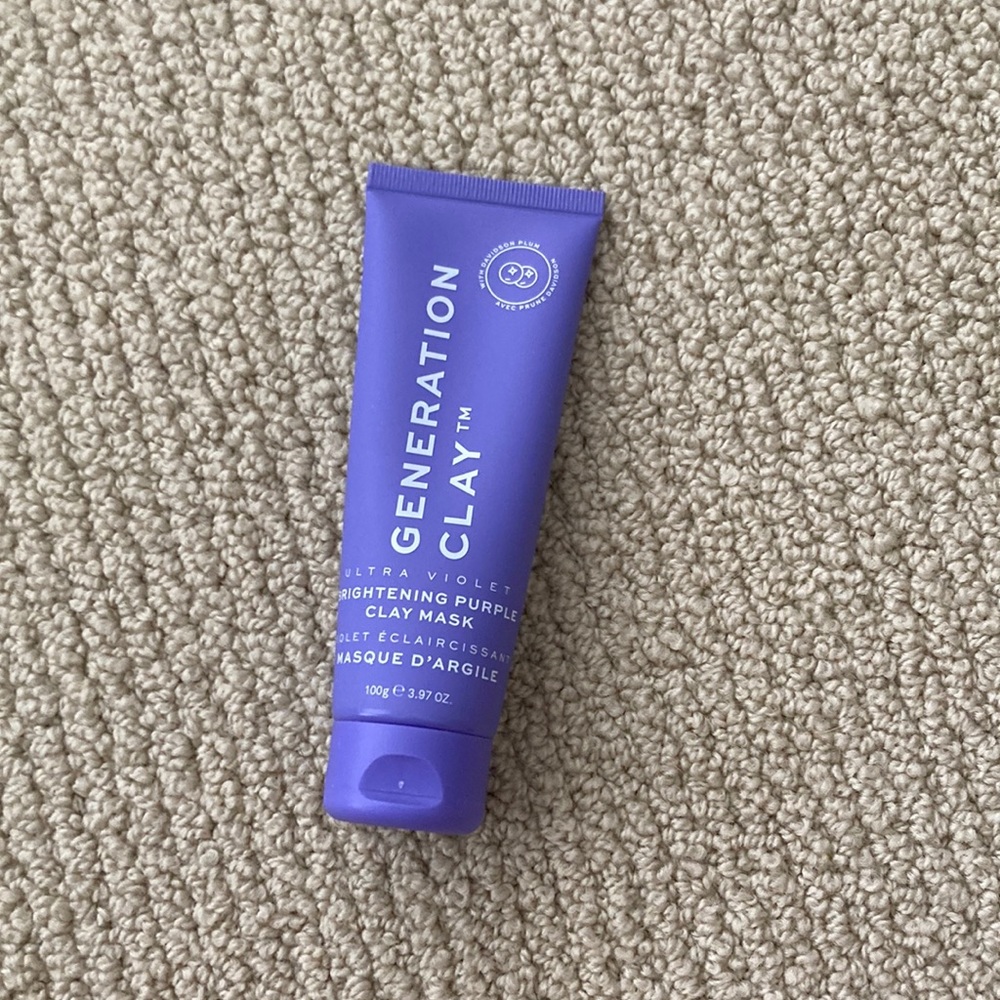 NEW Generation Clay Ultra Violet Brightening Purple Clay Mask 3.97 oz SEALED